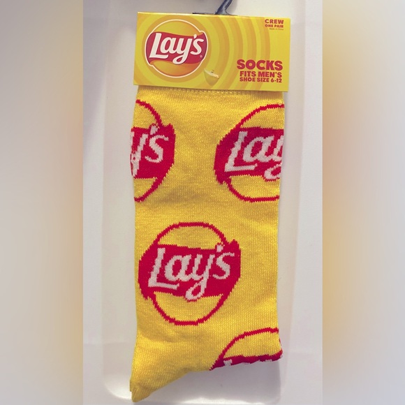 Other - Fun Novelty Socks Featuring Lays Chip Brand